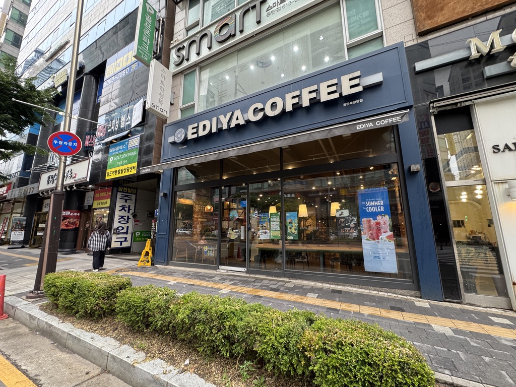동탄북광장 프랜차이즈카페 이디야 양수도매물 부업가능